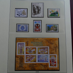 Collection timbres de France 2005-2006 neufs** en album Lindner.