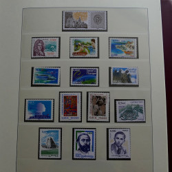 Collection timbres de France 2007-2009 neufs** en album Lindner.