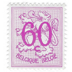 Lion héraldique timbre de Belgique N°1370 neuf**, R.