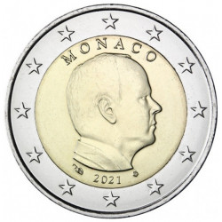 2 euros commémorative Monaco 2021 - Albert II.