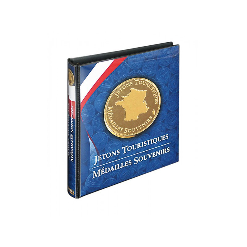 Album numismatique Karat Classic pour jetons touristiques.