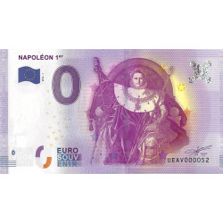 Billet Euro Souvenir 0 € – Napoléon Ier – 2016.