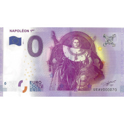 Billet Euro souvenir Napoléon premier 2017.