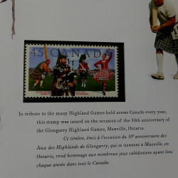 Collection des timbres du Canada 1997 en livret annuel.