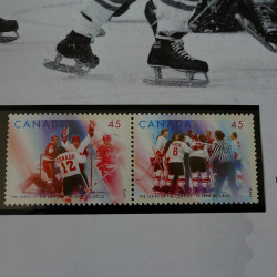 Collection des timbres du Canada 1997 en livret annuel.