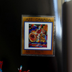 Collection des timbres du Canada 1995 en livret annuel.