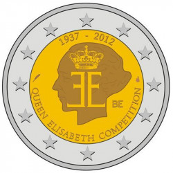 2 euros commémorative Belgique 2012 - Reine Elisabeth.
