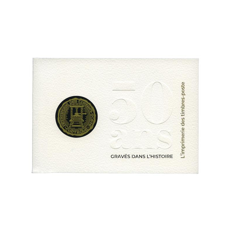 Livret de timbres 50 ans gravés dans l'histoire N°4024.