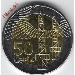 Azerbaïdjan 6 monnaies de collection.