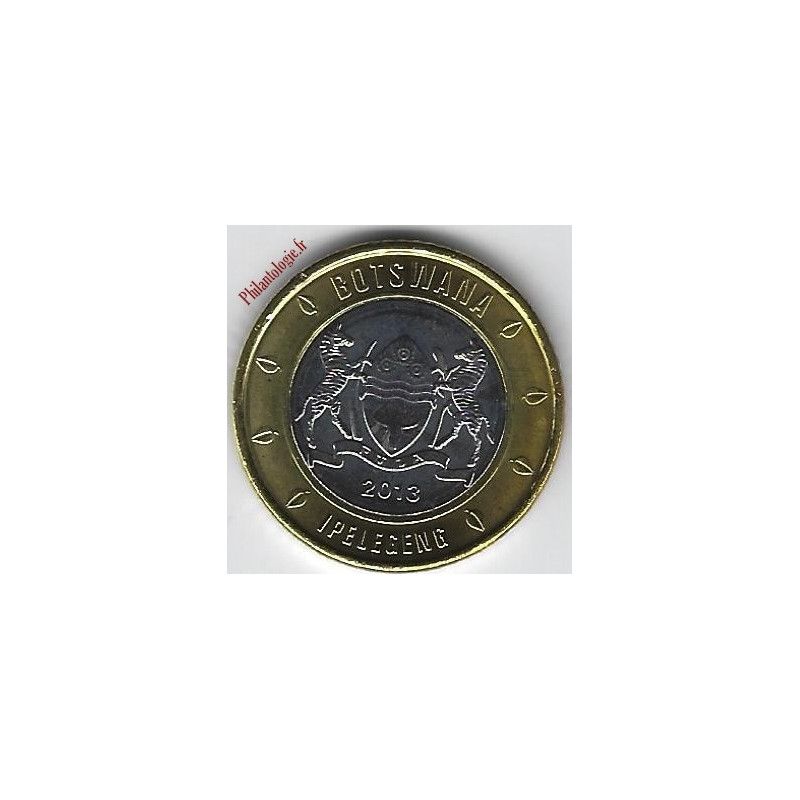 Botswana 7 monnaies de collection.