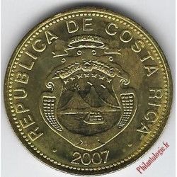 Costa Rica 5 monnaies de collection.