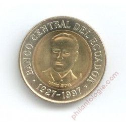 Équateur 7 monnaies de collection.