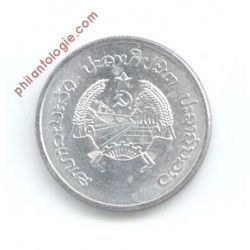 Laos 3 monnaies de collection.