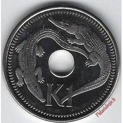 Papouasie 6 monnaies de collection.
