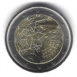 2 euros commémorative Autriche Erasmus 2022.