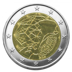 2 euros commémorative Irlande Erasmus 2022.