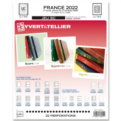 Jeux SC France 2022 premier semestre avec pochettes.