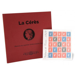 Livre prestige La Cérès - Histoire du premier timbre-poste français.