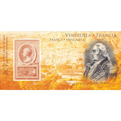 Pochette émission commune France - Venezuela 2009.