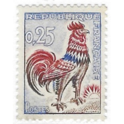 Coq de Decaris timbre N°1331c neuf**.