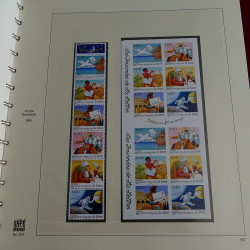 Collection timbres de France 1994-2000 neufs en album Safe lux.