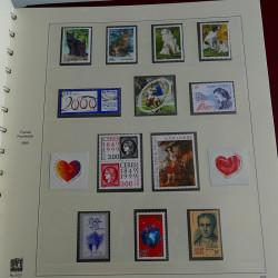 Collection timbres de France 1994-2000 neufs en album Safe lux.