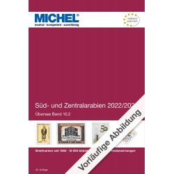 Catalogue Michel timbres d'Arabie centrale et sud 2022-2023.