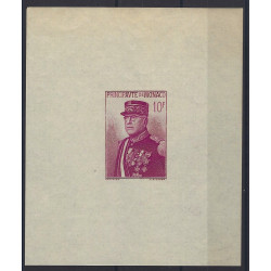 Monaco bloc-feuillet de timbre N°1 Prince Louis II neuf*.