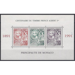 Monaco bloc-feuillet de timbres N°53 neuf**.