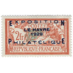 Le Havre timbre de France N°257A neuf*.
