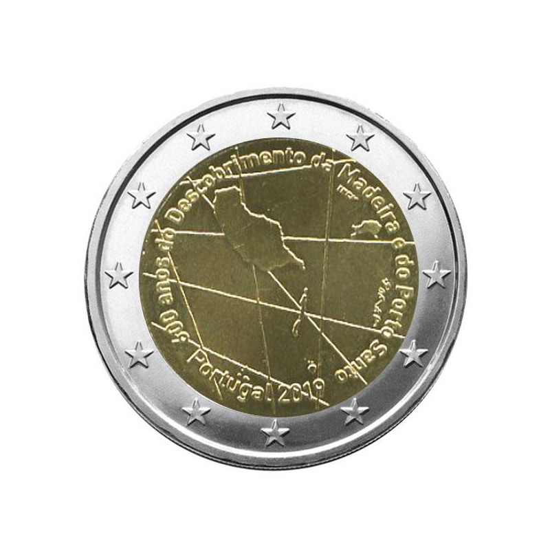 2 euros commémorative Portugal 2019 - Ile de Madère.