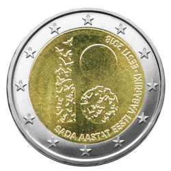 2 euros commémorative Estonie 2018 - 100 ans de la République.