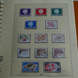 Collection timbres de Monaco 1981-1988 neufs en album Lindner.