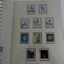 Collection timbres de Monaco 1989-1996 neufs en album Lindner.