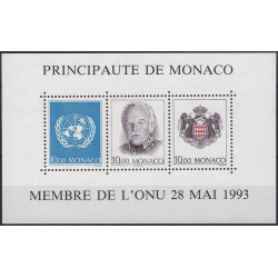 Monaco bloc-feuillet N°62 neuf**.