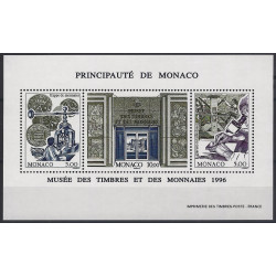 Monaco bloc-feuillet de timbres N°73 neuf**.