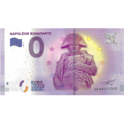 Billet Euro souvenir Napoléon Bonaparte 2017.