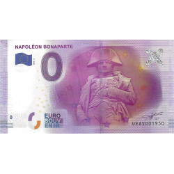 Billet touristique 0 Euro Souvenir – Napoléon Bonaparte – 2016.