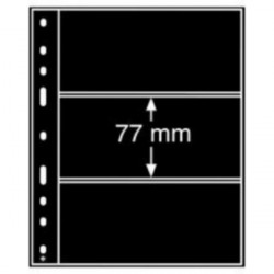 Recharges noires Optima à 3 bandes pour carnets, petits blocs.