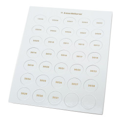 Chips en carton des années 1999-2031 pour identifier votre collection.