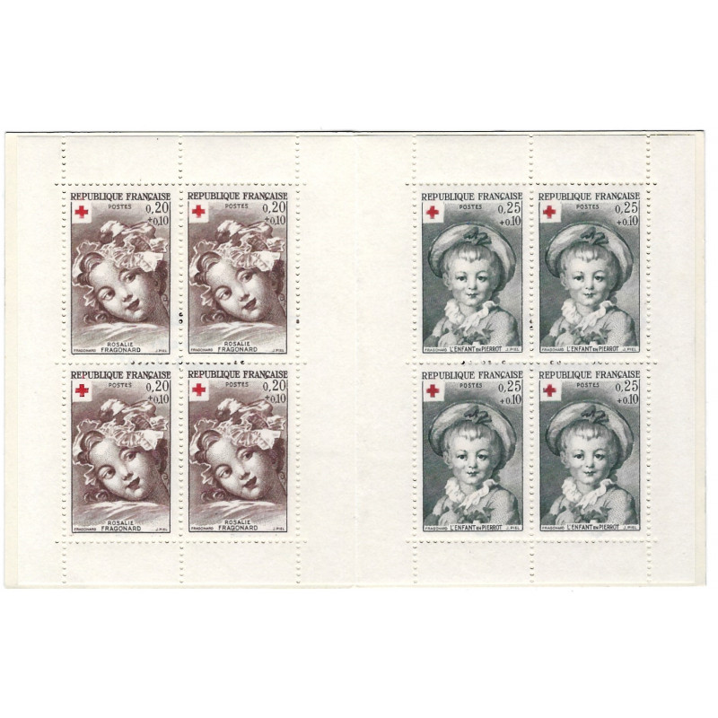Carnet de timbres Croix-Rouge N°2011A neuf**. R