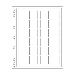 Feuilles Encap pour 20 capsules Quadrum Mini Leuchtturm.