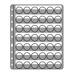 Recharges transparentes Compart pour 42 muselets de champagne, capsules de bière.