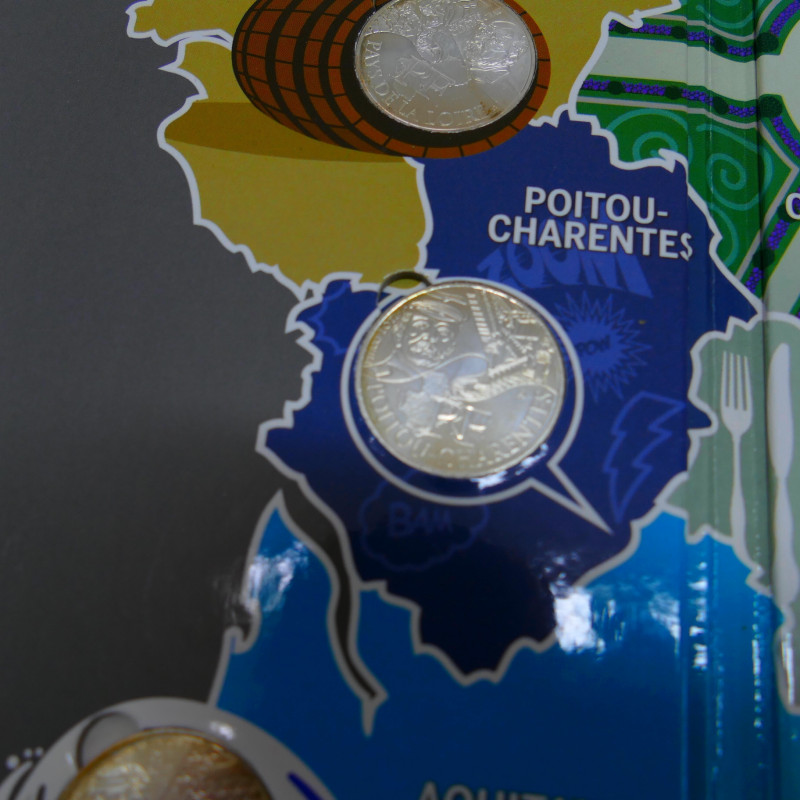 VISTA album numismatique pourpièces comm. all. de 2 euros avec étui de  protection, bleu online