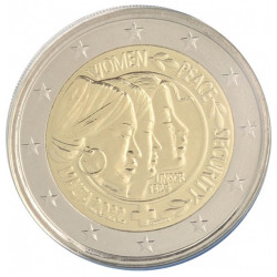 2 euros Malte 2022 coincard BU - Femmes, Paix et sécurité.
