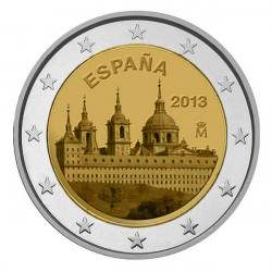 2 euros commémorative Espagne 2013 - Escurial.