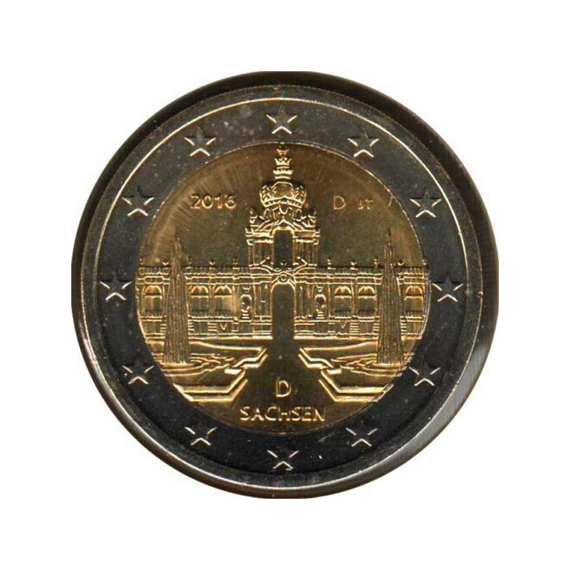 2 euros commémorative Allemagne 2016 - Saxe atelier D.