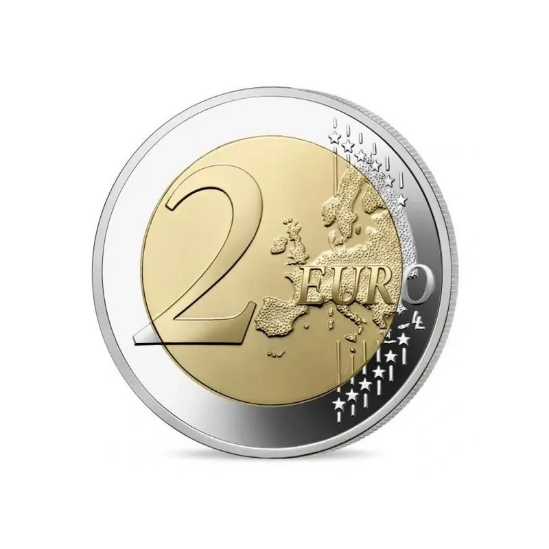 2 euros commémorative France 2017 - Ruban rose. - Philantologie