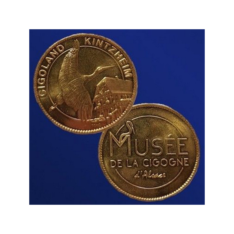 Médaille Arthus Bertrand Musée de la Cigogne d'Alsace.