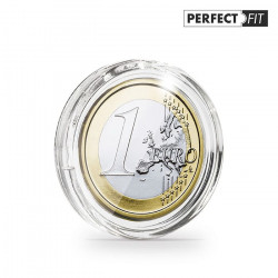 Capsules rondes ULTRA PERFECT FIT pour pièces de 1 euro.